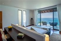 Master bedroom with breathtaking view